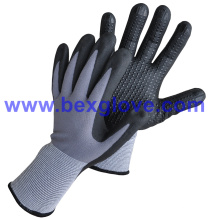 Микроволоконные нитриловые перчатки